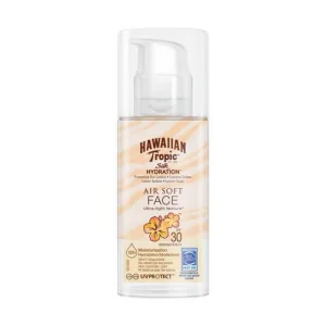 Cremă de față cu protecție solară, Hawaiian Tropic, Silk Air Soft, SPF 30, 50 ml