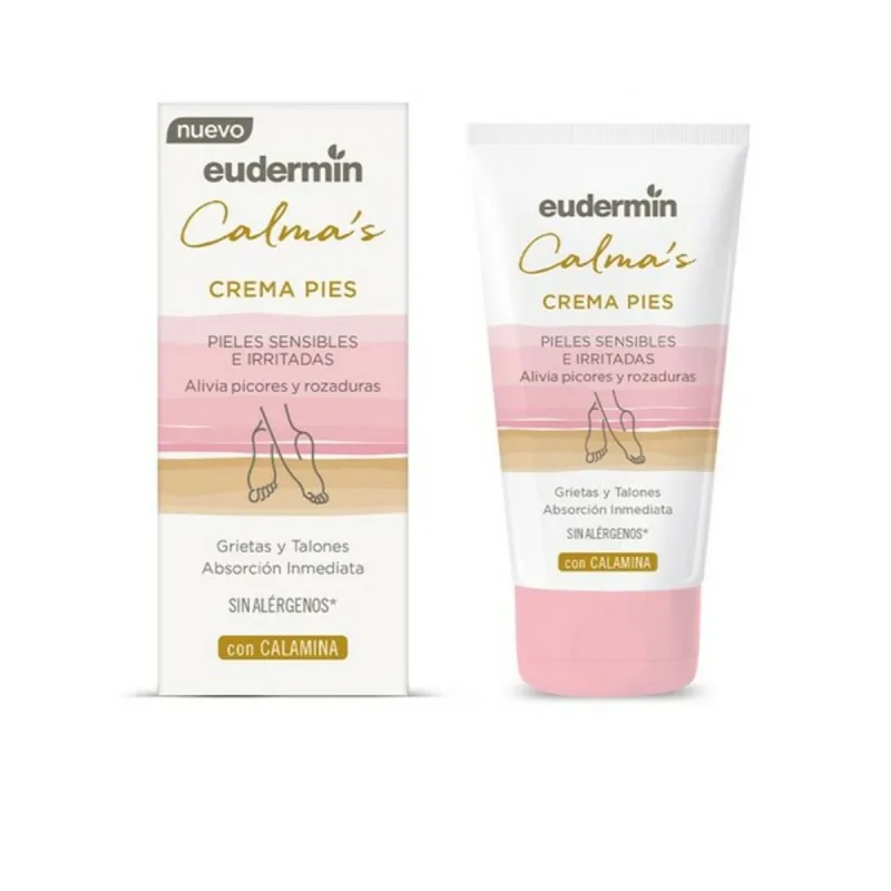Cremă hidratantă picioare, Eudermin, 75 ml, calmantă — preț și oferte