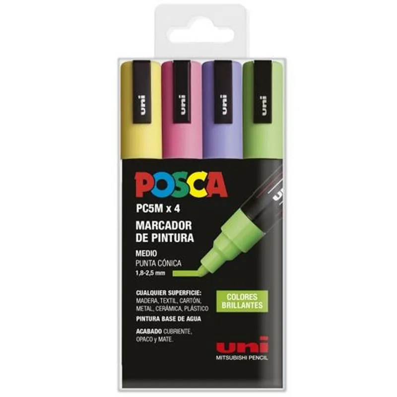 Set markere, POSCA, PC-5M, culori strălucitoare Unknown — preț și oferte