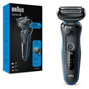 Aparat de ras electric, Braun, Series 5, albastru