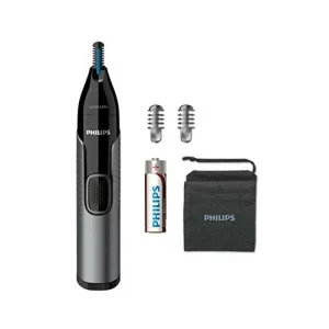 Trimmer nas urechi, Philips, seria 5000, gri-negru