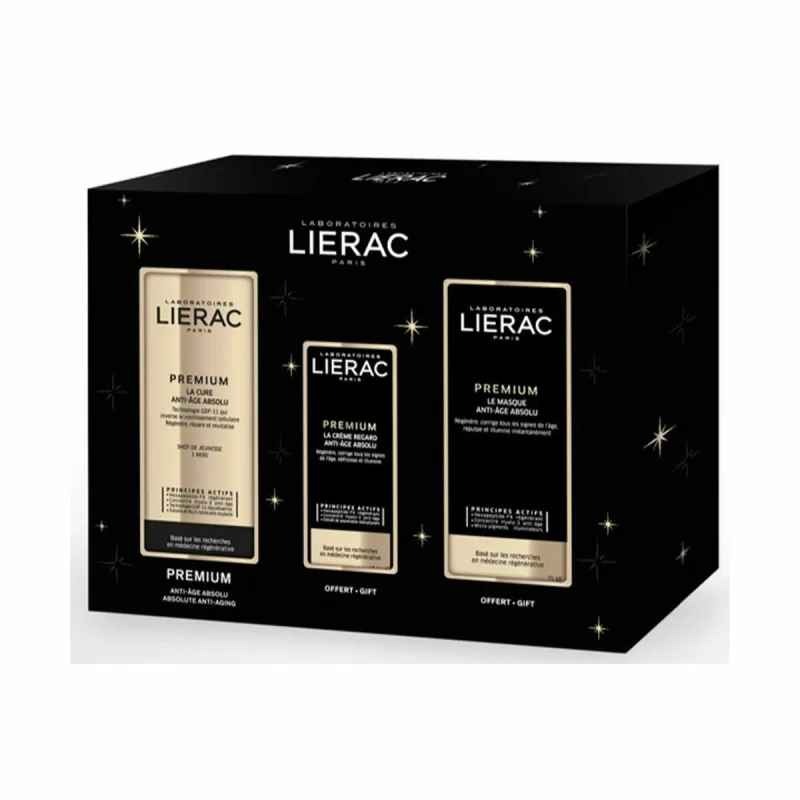 Set cosmetic unisex, Lierac, Premium La Cura, 3 piese Hackett London — preț și oferte