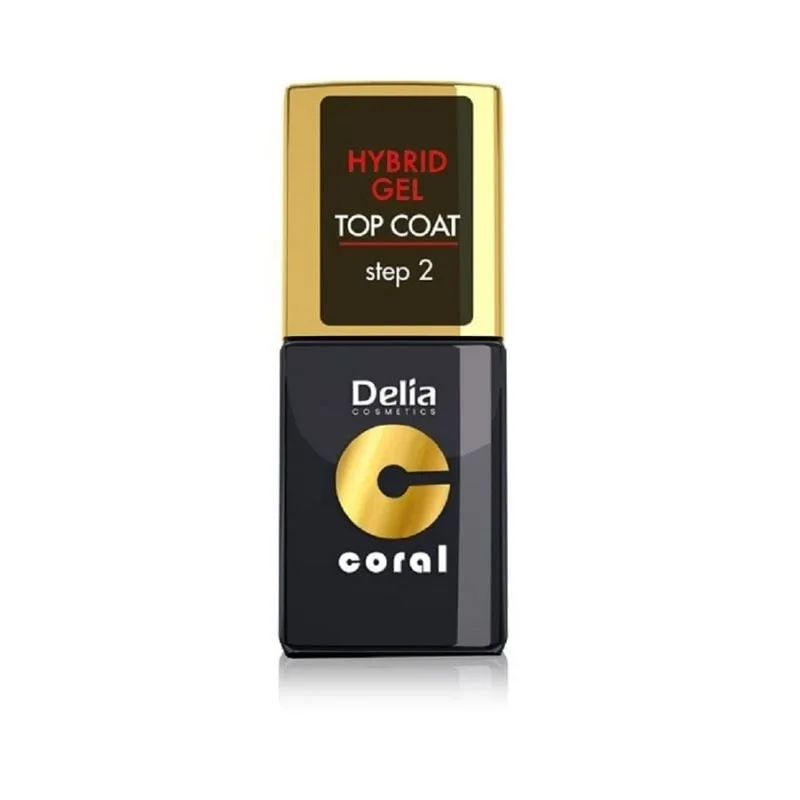 DELIA hybrid gel top coat, 11 ml Delia Cosmetics — preț și oferte