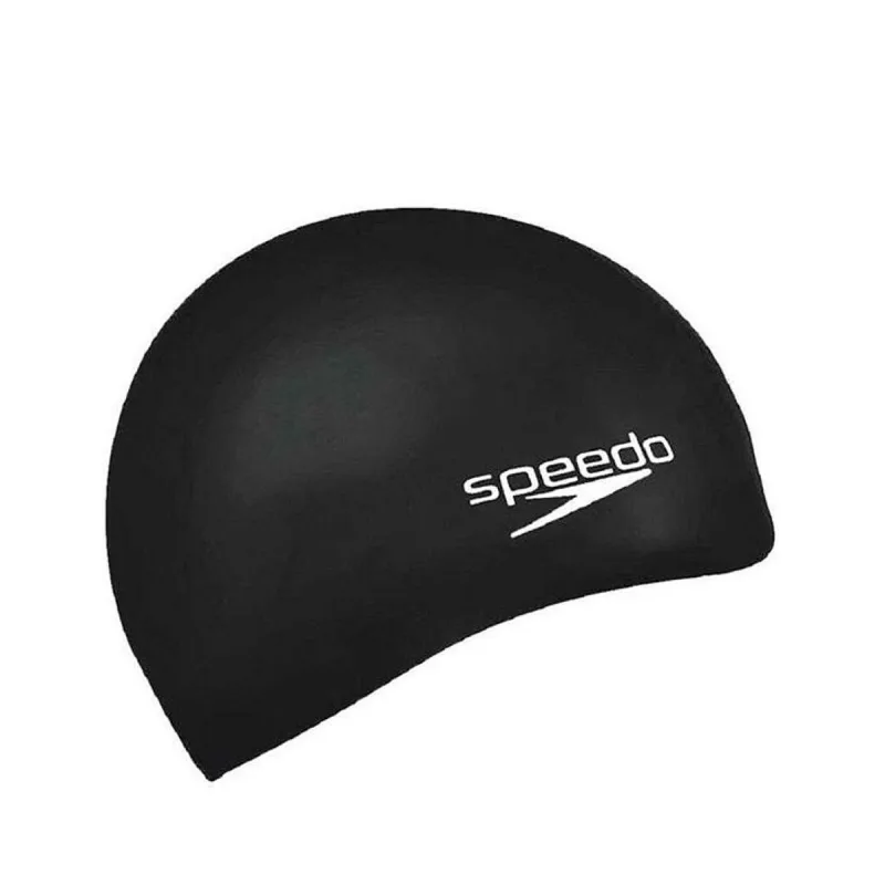 Șapcă înot, Speedo, PLAIN FLAT, negru, silicon Colt — preț și oferte