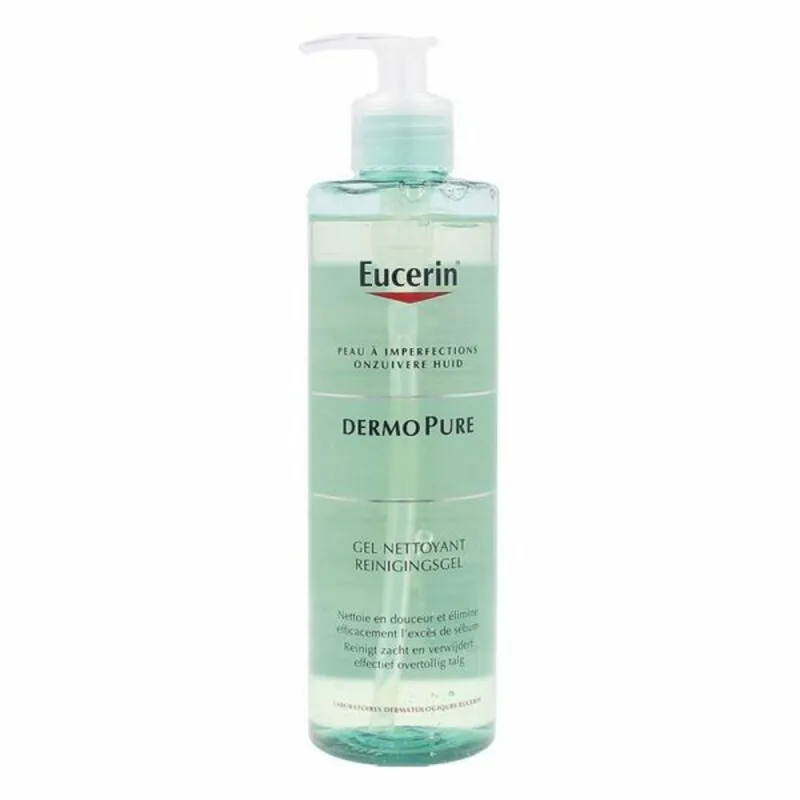 Gel de curățare, Eucerin, Dermopure, verde, 400 ml — preț și oferte