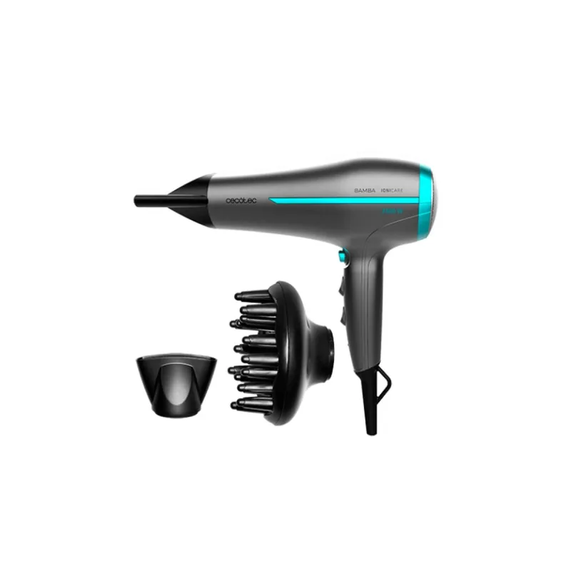 Uscător de păr, Cecotec, Bamba Ionicare 5200, negru — preț și oferte