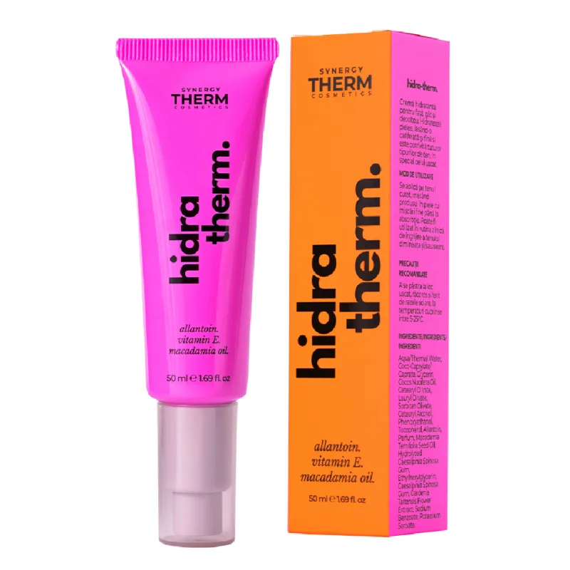 Crema hidratanta pentru fata Hidra Therm, 50 ml, Synergy Therm — preț și oferte