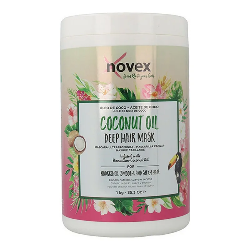 Masca de par, Novex, Coconut Oil, ulei de cocos, hranitoare — preț și oferte