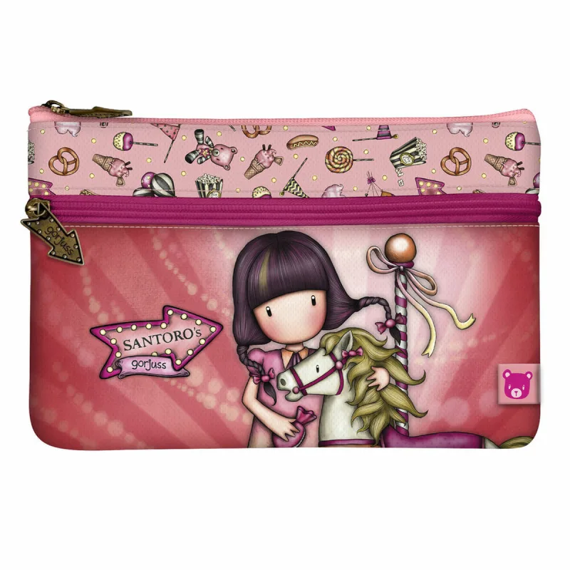 Etui școlar, Olaf, Gorjuss Carousel, roz — preț și oferte