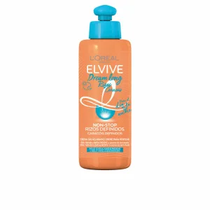 Cremă fără clătire, Elvive, Dream Long, păr ondulat, 200 ml