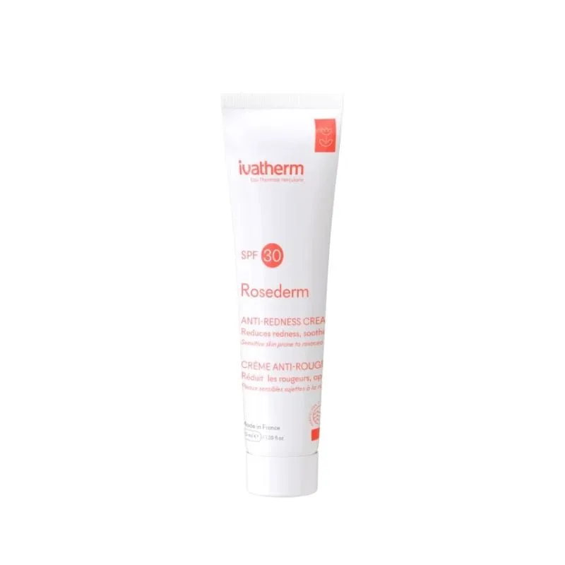 Crema pentru piele sensibila cuperozica Rosederm, SPF 30, 40 ml, Ivatherm — preț și oferte