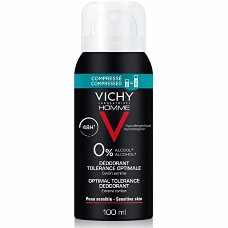 Deodorant spray, Vichy, Optimal Tolerance, 48H, 100 ml — preț și oferte