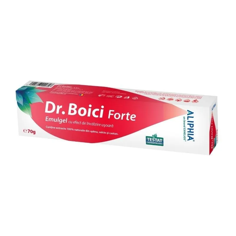 Emulgel Dr. Boici Forte, 70 g, Aliphia — preț și oferte