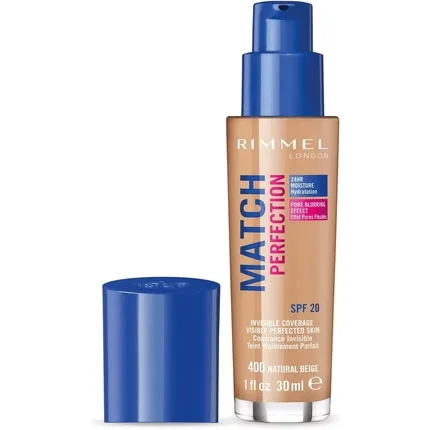 Fond de ten, Rimmel London, Match Perfection, Natural Beige — preț și oferte