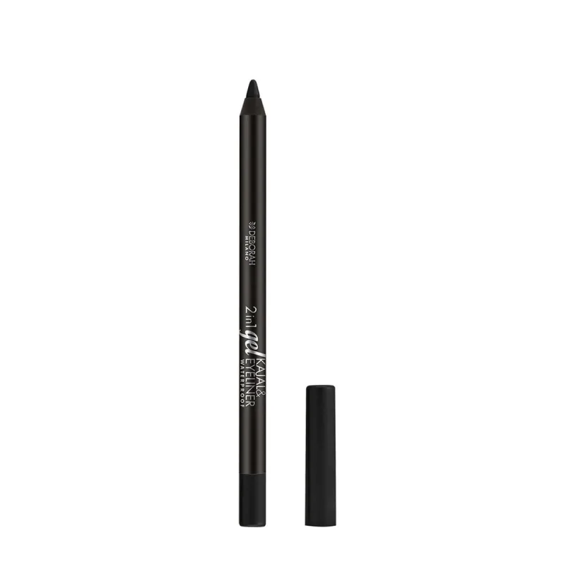 Creion Ochi, Deborah, Gel Kajal & Eyeliner, negru, 2-in-1 — preț și oferte