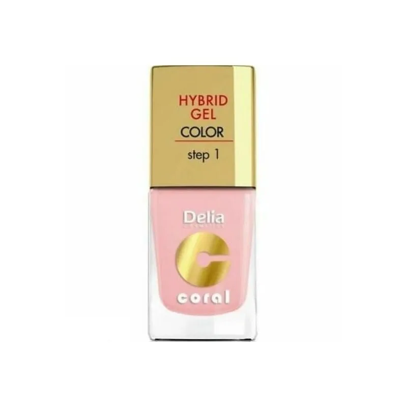 DELIA Oja Hybrid Coral nr. 004 roz pal, 11 ml DELIA COSMECTICS POLONIA — preț și oferte