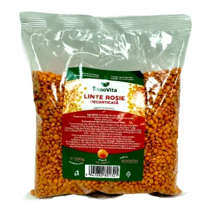 Linte Rosie decorticata, 500 g, Sanovita