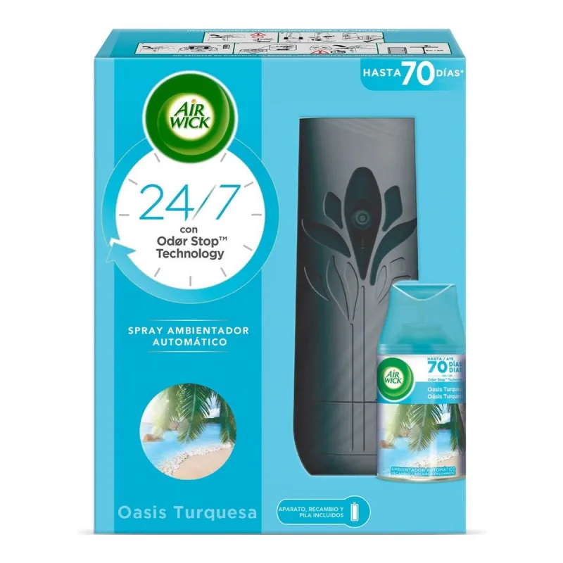 Odorizant de aer, Air Wick, Freshmatic Oasis, 250 ml, negru HANGZHOU REALY TECH CO LTD — preț și oferte