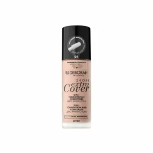 Fond de ten, Deborah, Crème Make-up Base 24 Ore, bej