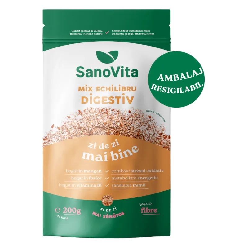 Mix Echilibru digestiv, 200 g, Sanovita — preț și oferte