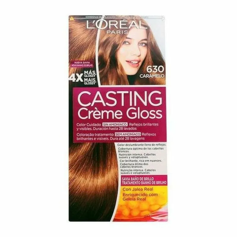 Vopsea păr, L'Oreal, Casting Creme Gloss, caramel L'Oréal — preț și oferte