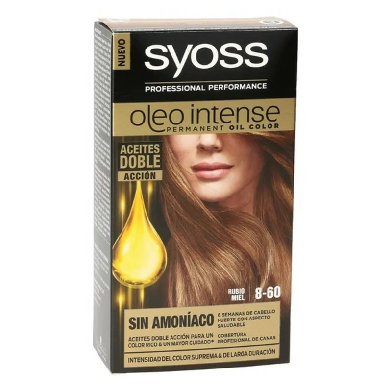 Vopsea permanentă, Syoss, Olio Intense, blond fără amoniac — preț și oferte