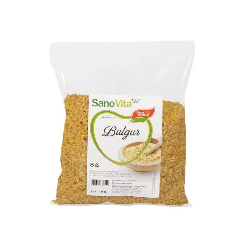 Bulgur, 500g, Sanovita — preț și oferte