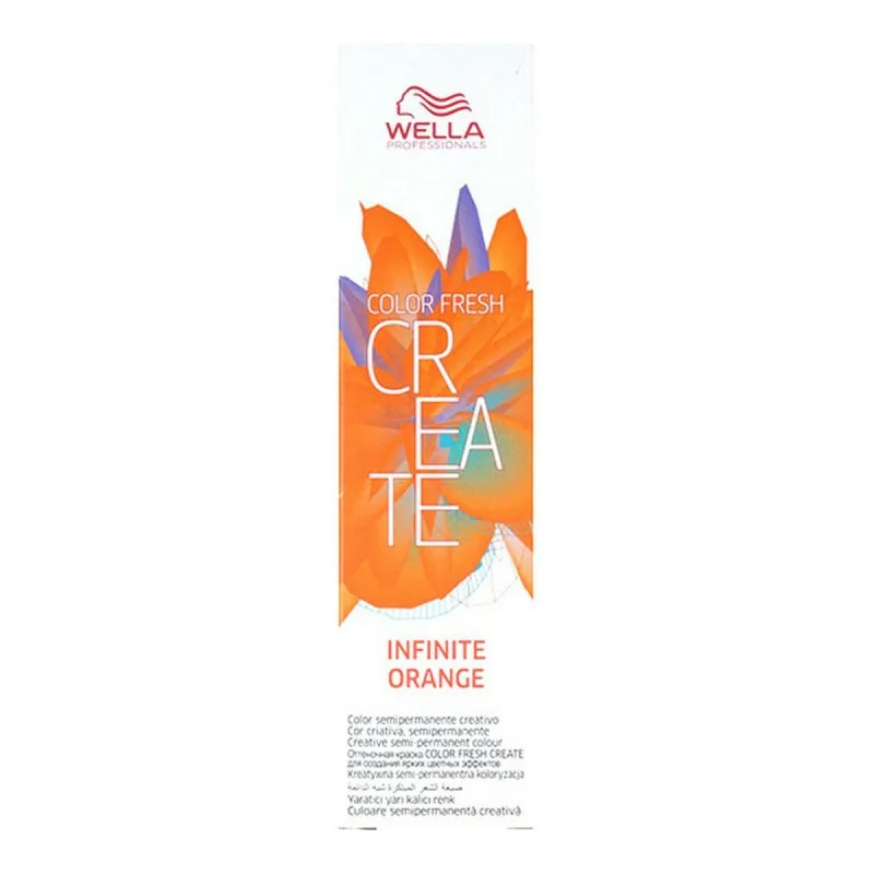 Vopsea semi-permanentă, Wella, Infinite, portocaliu, 60 ml — preț și oferte