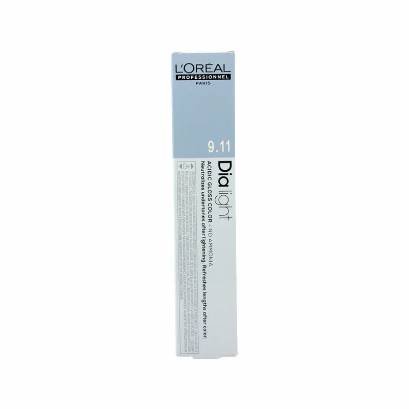 Vopsea fără amoniac, L'Oréal Professionnel Paris, Dia Light, 50 ml, blond foarte deschis cenușiu irizat — preț și oferte