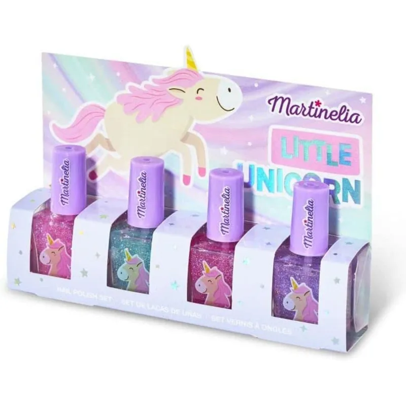 Lac de unghii, Martinelia, Little Unicorn, multicolor, set 4 piese — preț și oferte