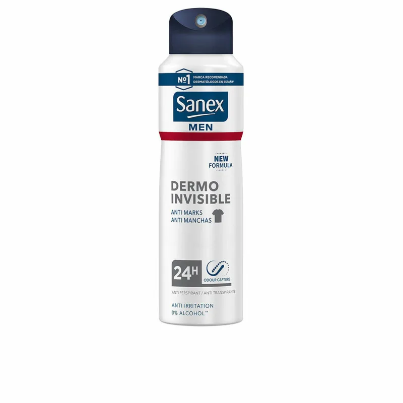 Deodorant spray, Sanex, Dermo Invisible Men, antiperspirant, 200ml — preț și oferte