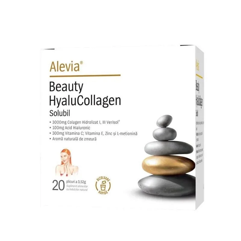 Alevia Beauty HyaluCollagen, 20 plicuri — preț și oferte