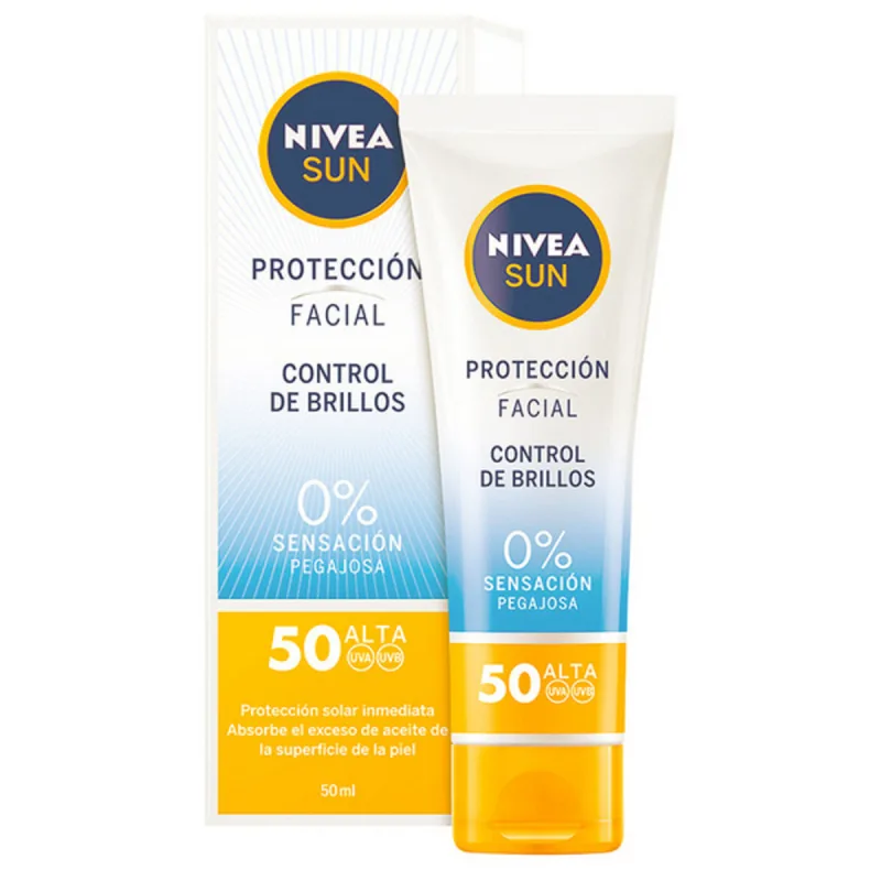 Cremă facială solară, Nivea, SPF 50, unisex — preț și oferte