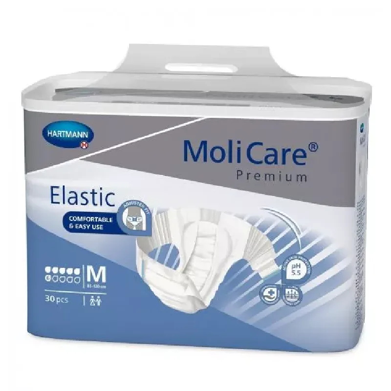 Slip pentru incontinenta MoliCare Premium Elastic 6 PIC marime M (165272), 30 bucati, Hartmann — preț și oferte