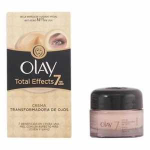 Cremă anti-îmbătrânire, Olay, Total Effects, alb, 15 ml