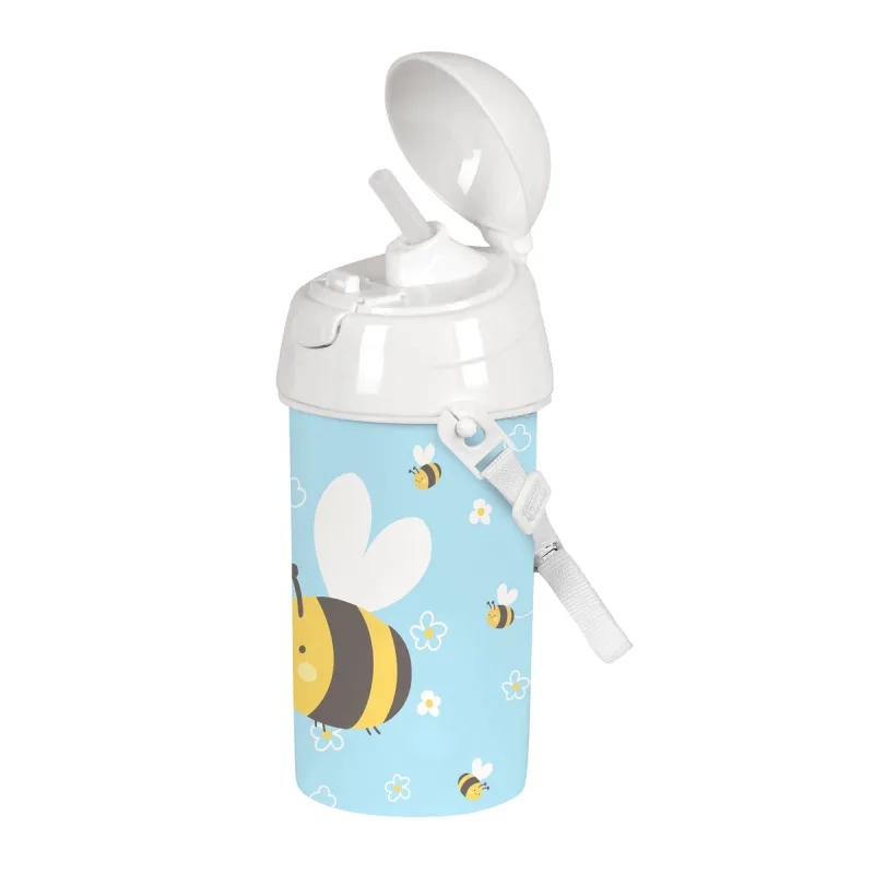 Sticlă apă, Fournier, Safta Abeja, albastru deschis, PVC, 500 ml — preț și oferte