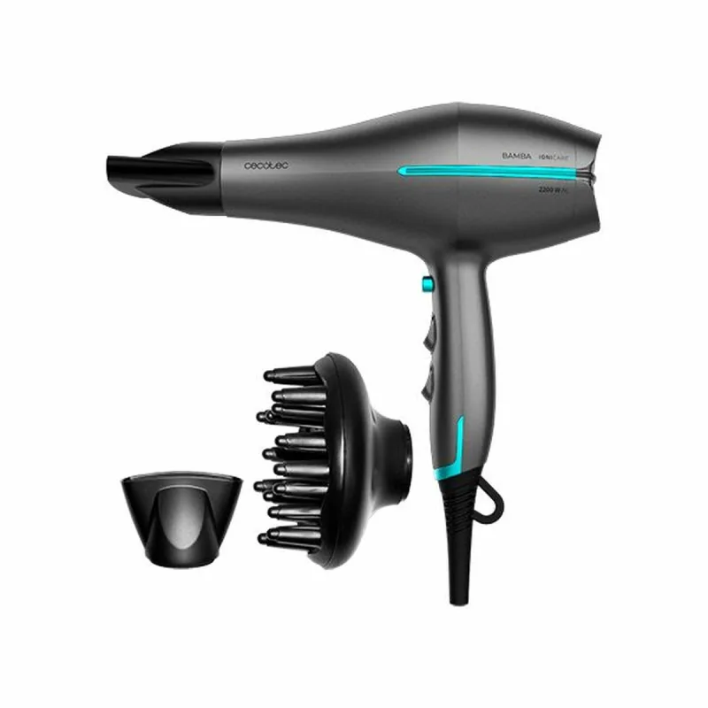 Uscător de păr, Cecotec, Bamba IoniCare 5300 Maxi Aura, negru Ppyre — preț și oferte