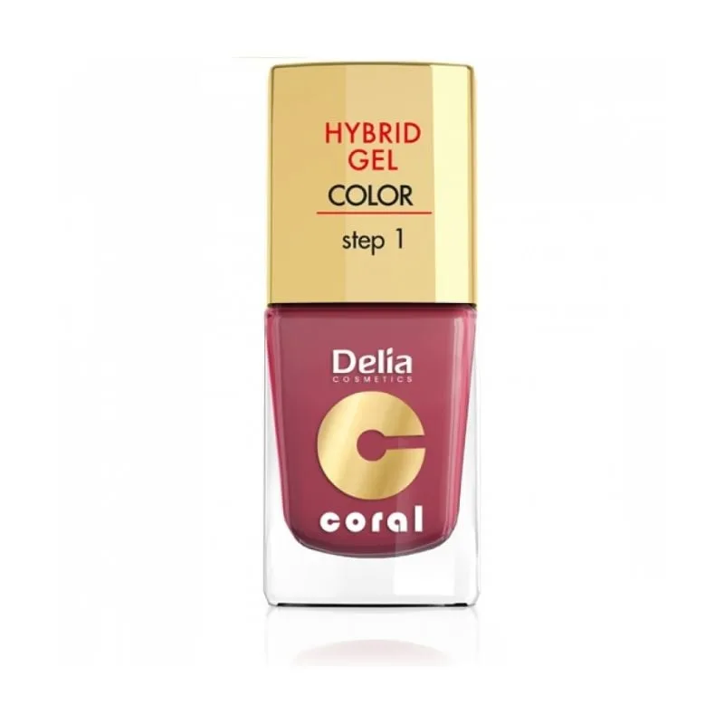 DELIA Oja Hybrid Coral nr. 018 caramiziu, 11 ml DELIA COSMECTICS POLONIA — preț și oferte