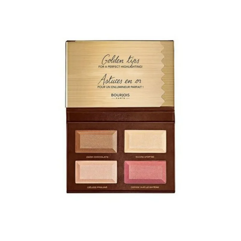 Portfard make-up Bourjois, Delice de Poudre, roz, 4 compartimente Cacharel — preț și oferte