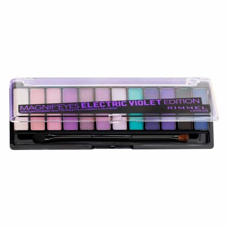 Fard de pleoape, Rimmel London, Magnif'eyes, 12 culori Happy Hands — preț și oferte