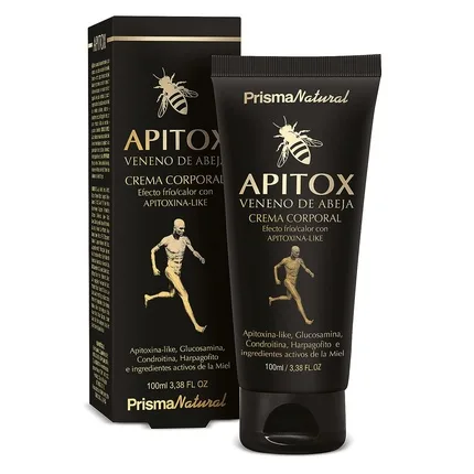 Ulei masaj Prisma Natural Apitox 100 ml, galben — preț și oferte