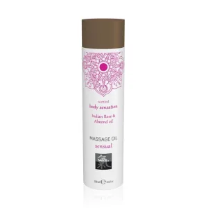 Ulei masaj, Shiatsu, Sensual, trandafir indian, migdale, 100ml