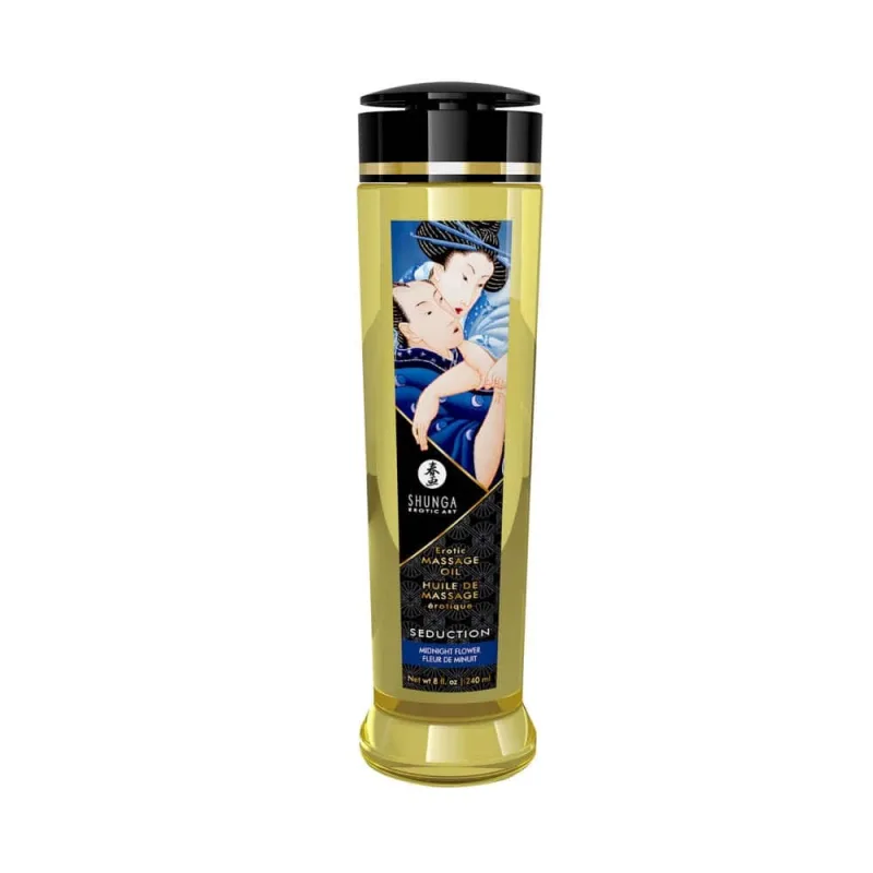 Ulei masaj, Shunga, Midnight Flower, 240 ml, organic — preț și oferte