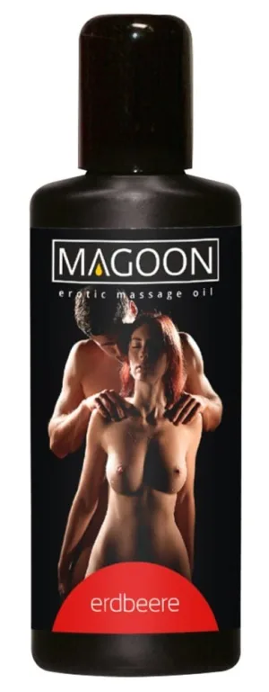 Ulei masaj, Orion Magoon, aromă căpșuni, 100 ml