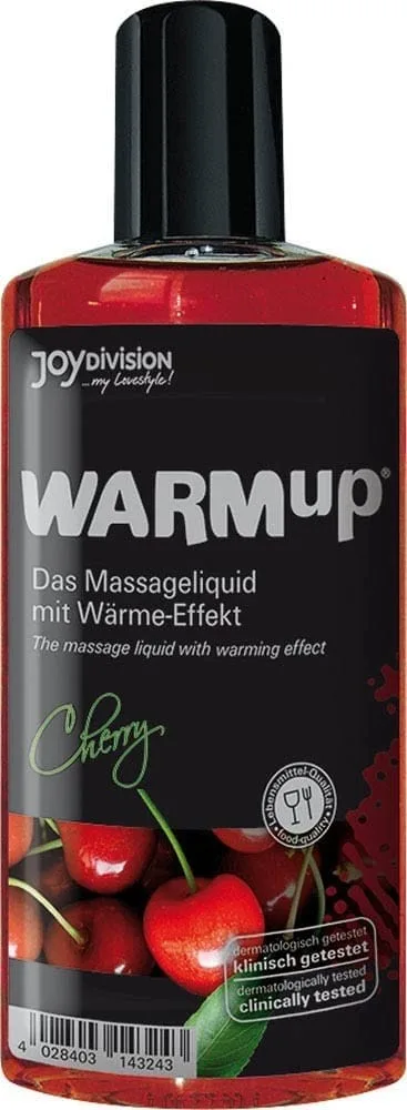 Ulei masaj, Joydivision, Warm-up, cireșe, 150 ml — preț și oferte