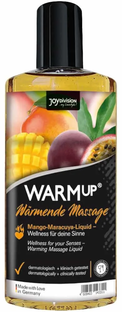 Ulei masaj, Joydivision, Warmup, mango-maracuja, 150 ml — preț și oferte