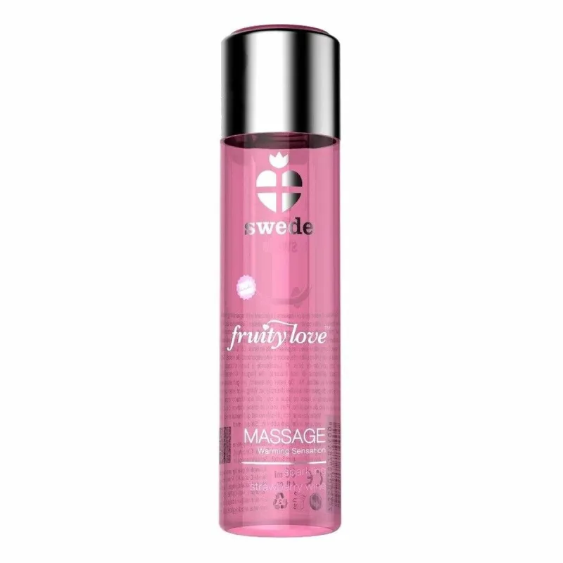Ulei de masaj, Swede, Fruity Love, căpșuni vin spumant, 120 ml Kaspersky — preț și oferte