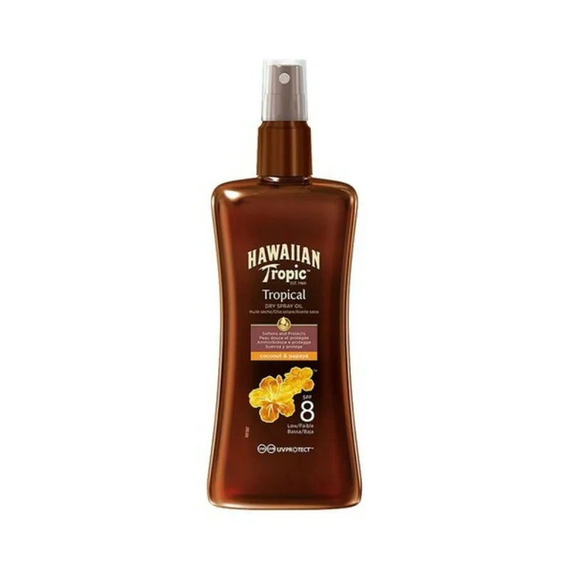 Ulei protecție solară, Hawaiian Tropic, spf 8, 200 ml — preț și oferte