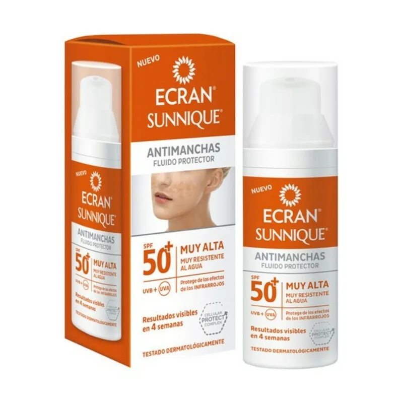 Loțiune solară, Ecran, Anti pete solare, SPF 50+, 50 ml — preț și oferte