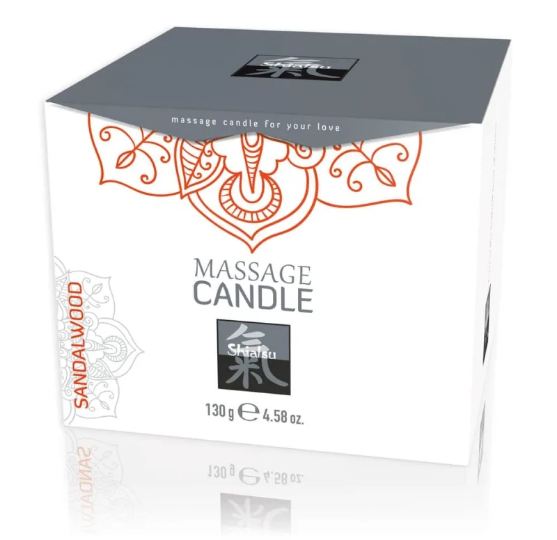 Lumânare de masaj, Shiatsu, Sandalwood, 130 g — preț și oferte